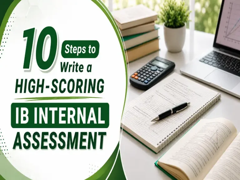 10 Steps to Write a High-Scoring IB Internal Assessment