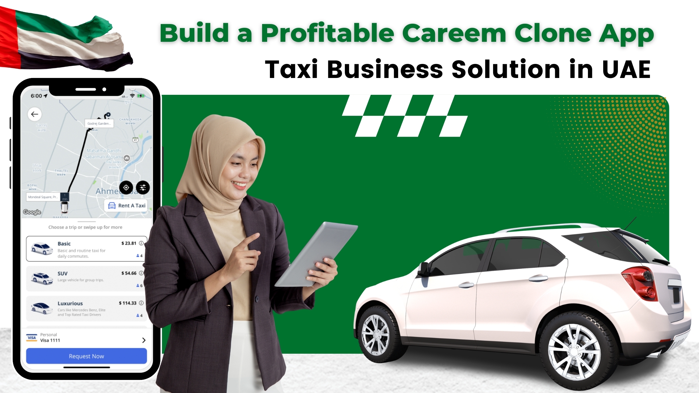 careem clone app taxi business solution in uae