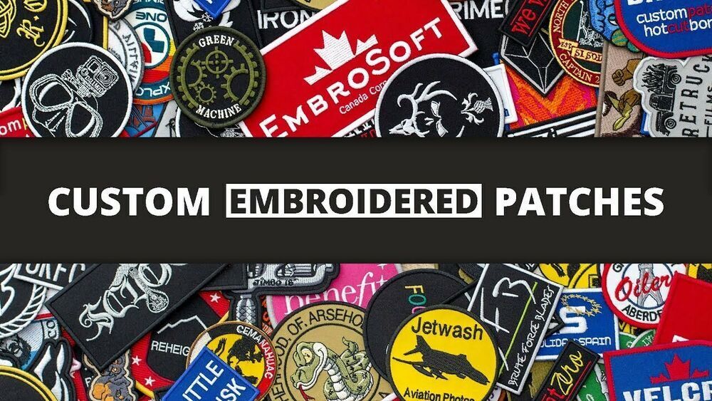 custom embroidered patches