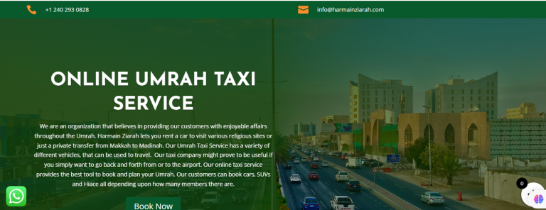 Best 5 Umrah Taxi Services in Saudi Arabia