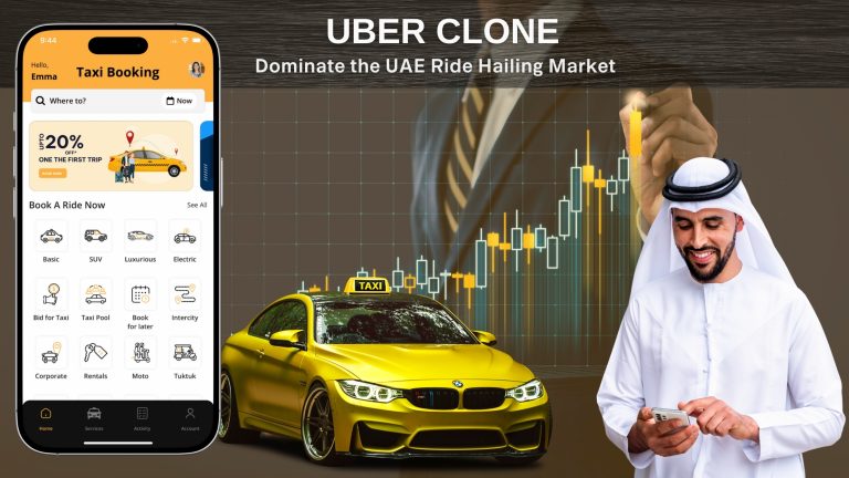 How an Uber Clone Can Dominate the UAE Ride Hailing Market?